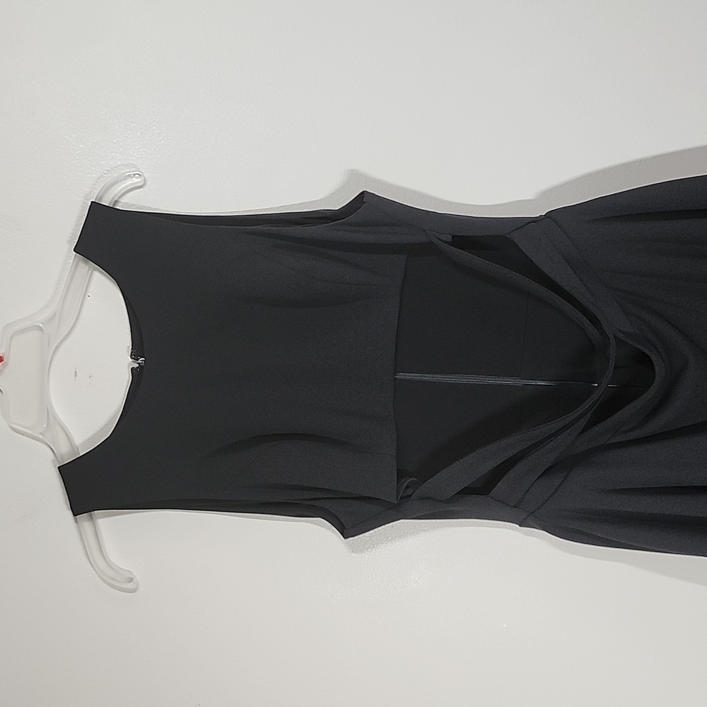 Dress the Population Mariela Dress Black Cutout Design Cocktail Date Night XL - Picture 2 of 11